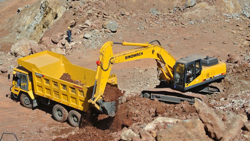GKM65P Карьерный самосвал